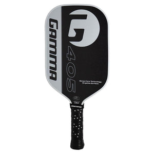 405 Pickleball Paddle Black and White Racquets Gamma