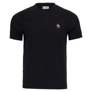 Men's Solid Performance Tennis Top Caviar Apparel Penguin