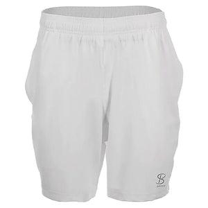 Men's SB Sport Game 7 Inch Tennis Short White Apparel Sofibella