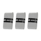 3-Pack Tacky Pickleball Overgrips Gray Accessories Selkirk