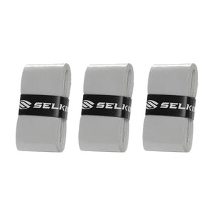 3-Pack Tacky Pickleball Overgrips Gray Accessories Selkirk