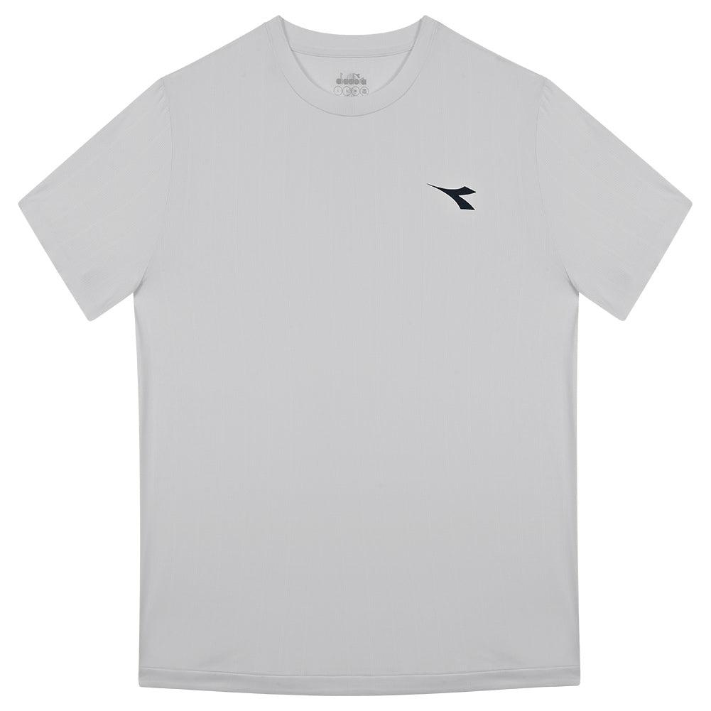 Men`s Icon Short Sleeve Tennis Top Apparel Diadora