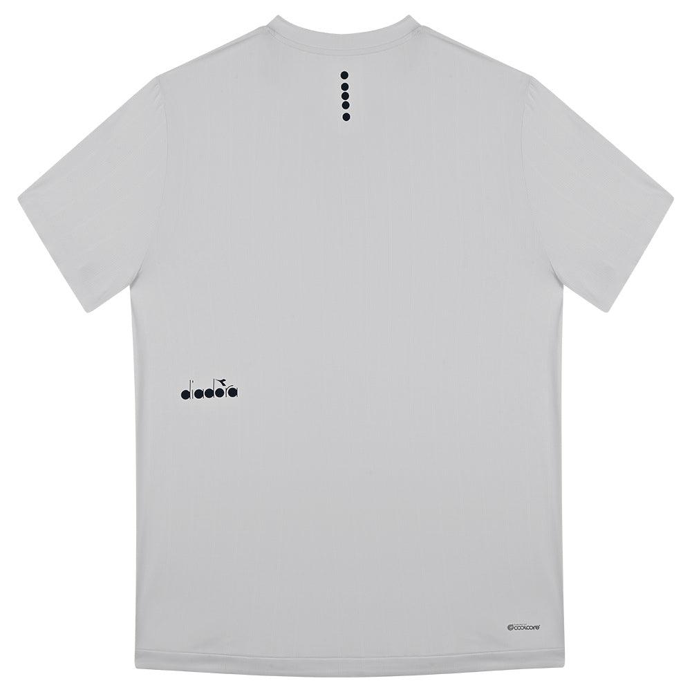 Men`s Icon Short Sleeve Tennis Top Apparel Diadora