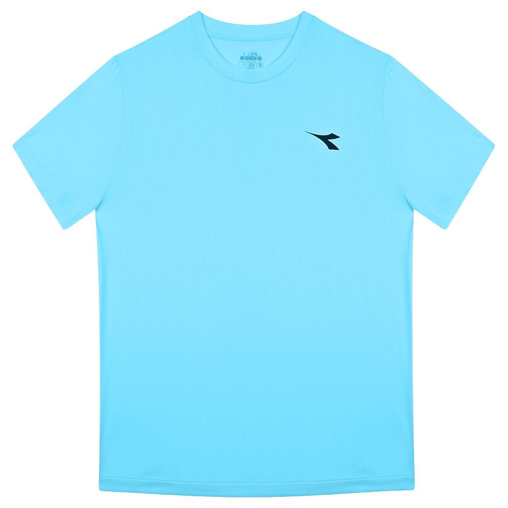 Men`s Icon Short Sleeve Tennis Top Apparel Diadora