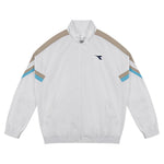 Unisex Icon Tennis Track Jacket Optical White Apparel Diadora