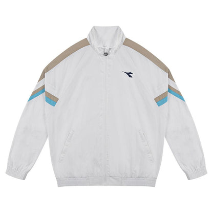 Unisex Icon Tennis Track Jacket Optical White Apparel Diadora