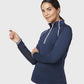 Women's Essentials Veronica Sun Production 1/4 Zip Tennis Top Apparel Penguin