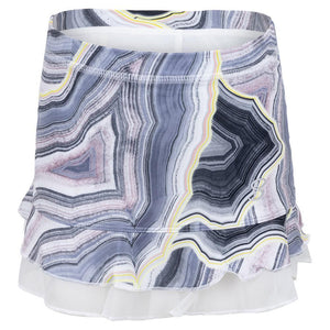 Girls' UV Colors Ruffle Tennis Skort Quartz Apparel Sofibella