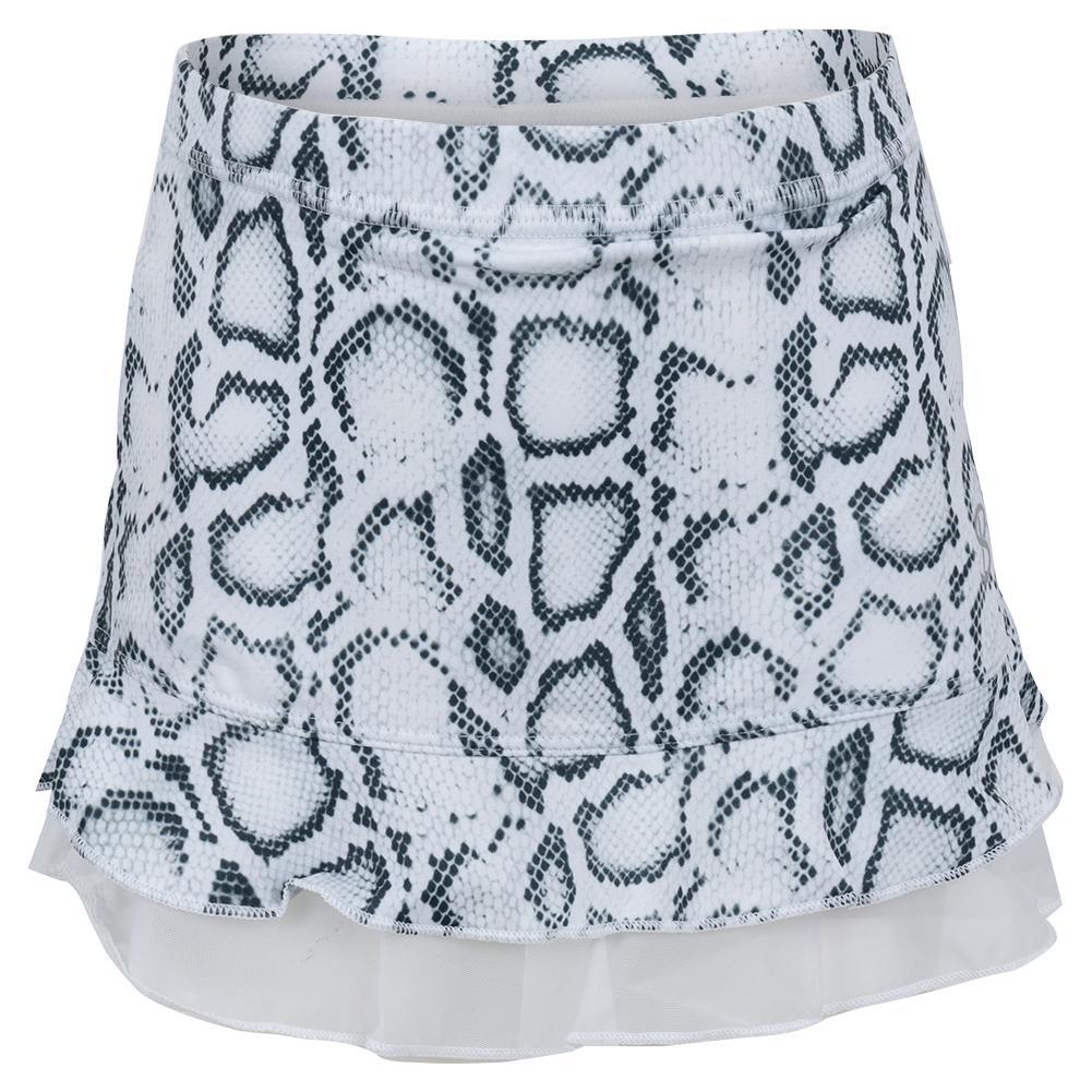 Girls' UV Colors Ruffle Tennis Skort Cobra Apparel Sofibella