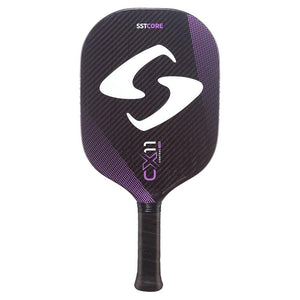 CX11Q Control 7.8oz Pickleball Paddle Purple Racquets Gearbox