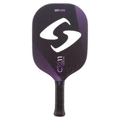 CX11Q Control 7.8oz Pickleball Paddle Purple Racquets Gearbox