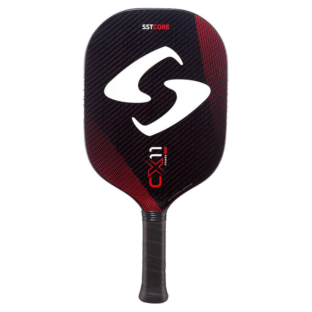 CX11Q Power 7.8oz Pickleball Paddle Red Racquets Gearbox