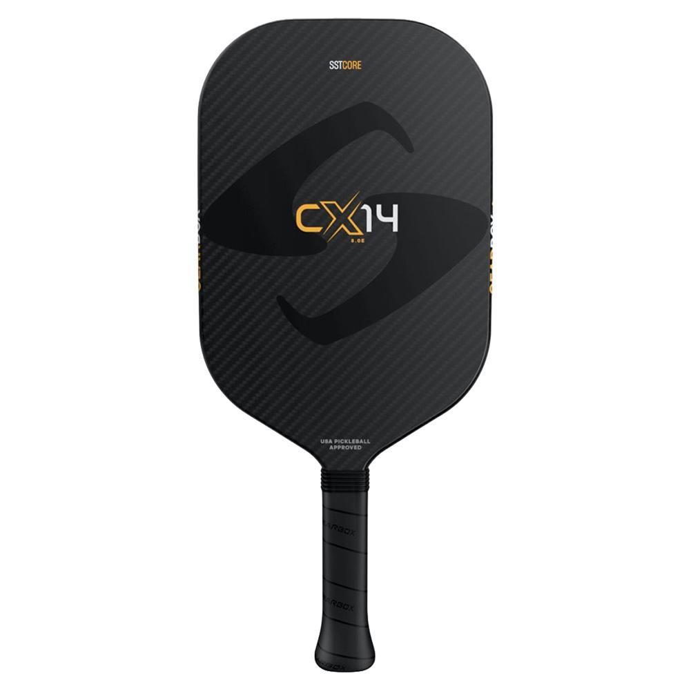 CX14E 8.0oz Pickleball Paddle Orange Racquets Gearbox