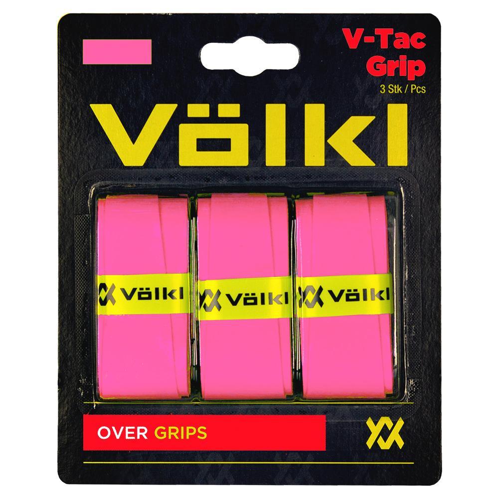 V-Dry Tennis Overgrip 3 Pack Pink Accessories Volkl