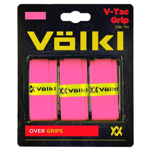 V-Dry Tennis Overgrip 3 Pack Pink Accessories Volkl