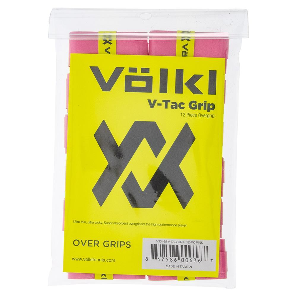 V-Tac Tennis Overgrip 12 Pack Pink Accessories Volkl