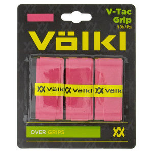 V-Tac Tennis Overgrip 3 Pack Pink Accessories Volkl