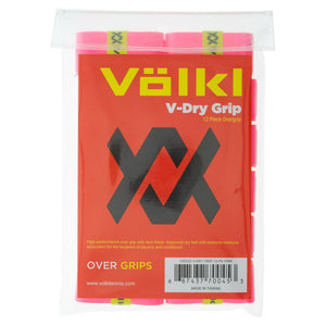 V-Dry Tennis Overgrip 12 Pack Pink Accessories Volkl