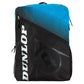 FX Club 1 Pack Tennis Backpack Black and Blue Bags Dunlop