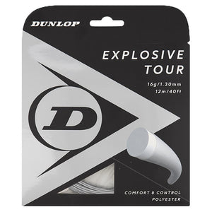 Explosive Tour Silver 16G Tennis String Strings Dunlop
