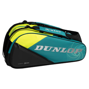 SX Performance 12 Racquet Tennis Bag Teal and Black Bags Dunlop