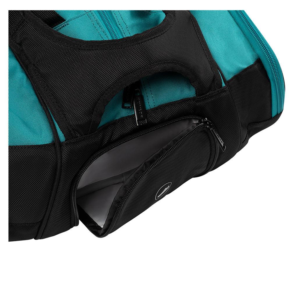 SX Performance 12 Racquet Tennis Bag Teal and Black Bags Dunlop