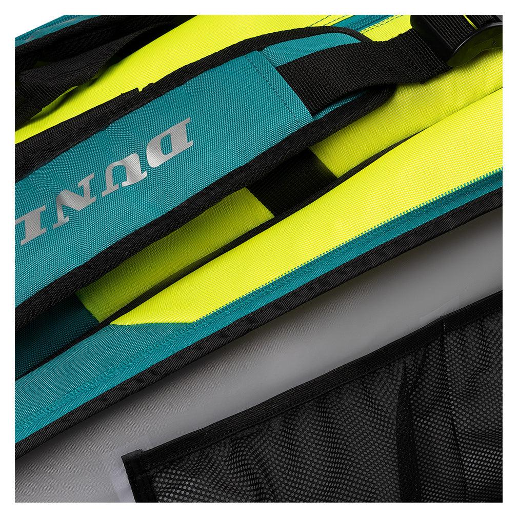 SX Performance 12 Racquet Tennis Bag Teal and Black Bags Dunlop