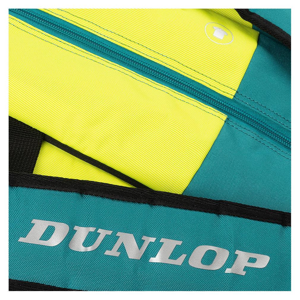SX Performance 12 Racquet Tennis Bag Teal and Black Bags Dunlop