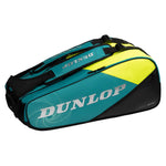 SX Performance 8 Racquet Tennis Bag Teal and Black Bags Dunlop