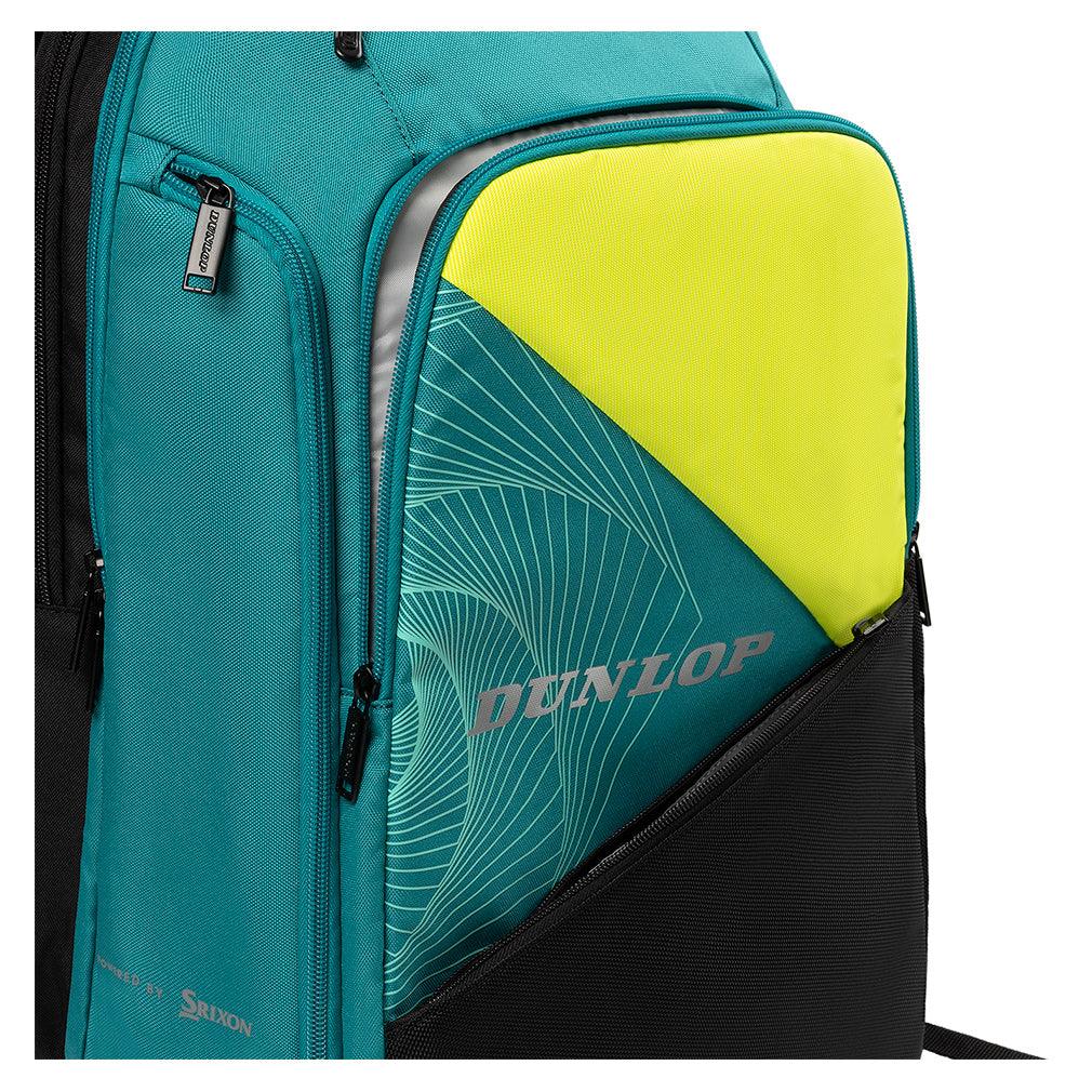 SX Performance Tennis Backpack Teal and Black Bags Dunlop