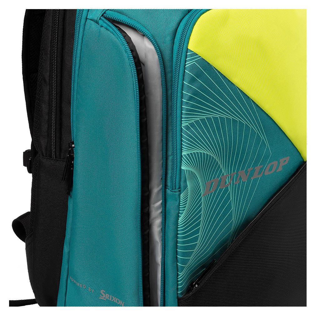 SX Performance Tennis Backpack Teal and Black Bags Dunlop