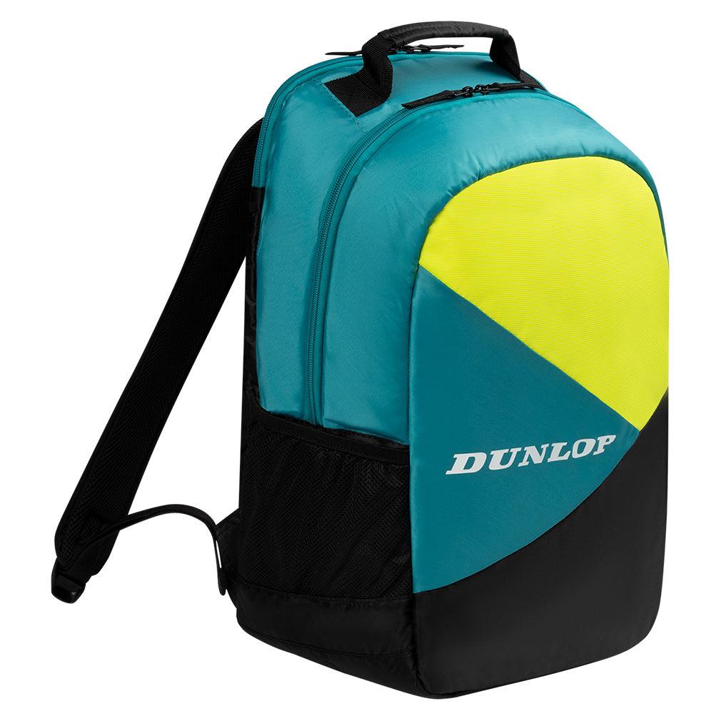 SX Club Tennis Backpack Teal and Black Bags Dunlop