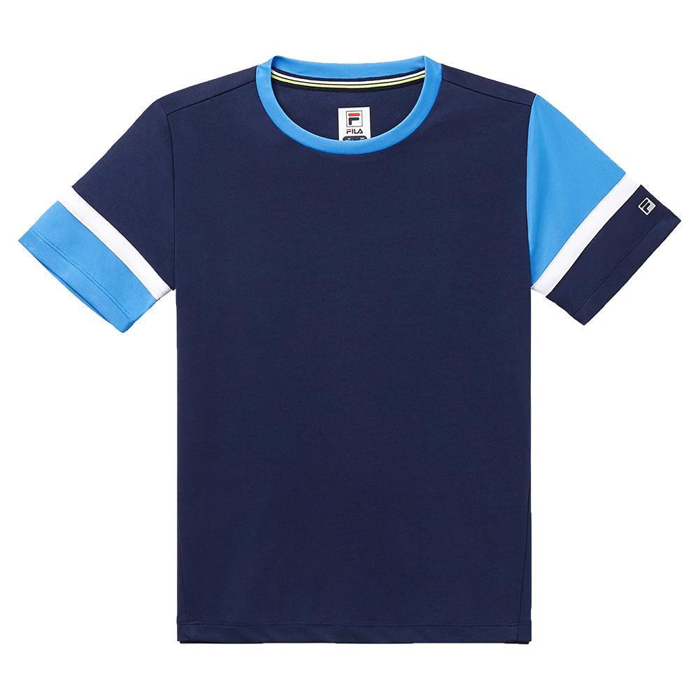 Boys' PLR Doubles Tennis Crew Apparel Fila