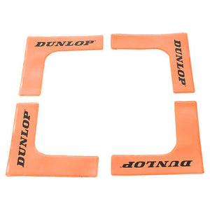 Throw Down Tennis Court Edges 4 Pack Orange Training Equipment Dunlop
