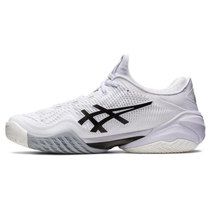Men`s Court FF 3 Tennis Shoes White and Black Footwear Asics