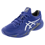 Men`s Court FF 3 Tennis Shoes Dark Cobalt and White Footwear Asics