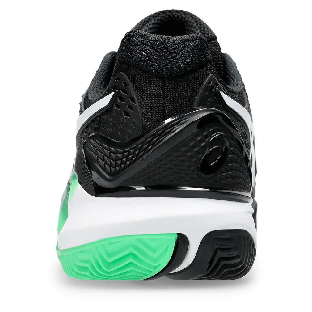 Men's GEL-Resolution 9 Clay Tennis Shoes Black and New Leaf Footwear Asics