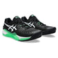 Men's GEL-Resolution 9 Clay Tennis Shoes Black and New Leaf Footwear Asics