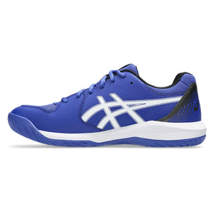 Men`s GEL-Dedicate 8 Tennis Shoes Dark Cobalt and White Footwear Asics