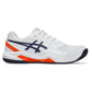 Men`s GEL-Dedicate 8 Tennis Shoes White and Indigo Fog Footwear Asics