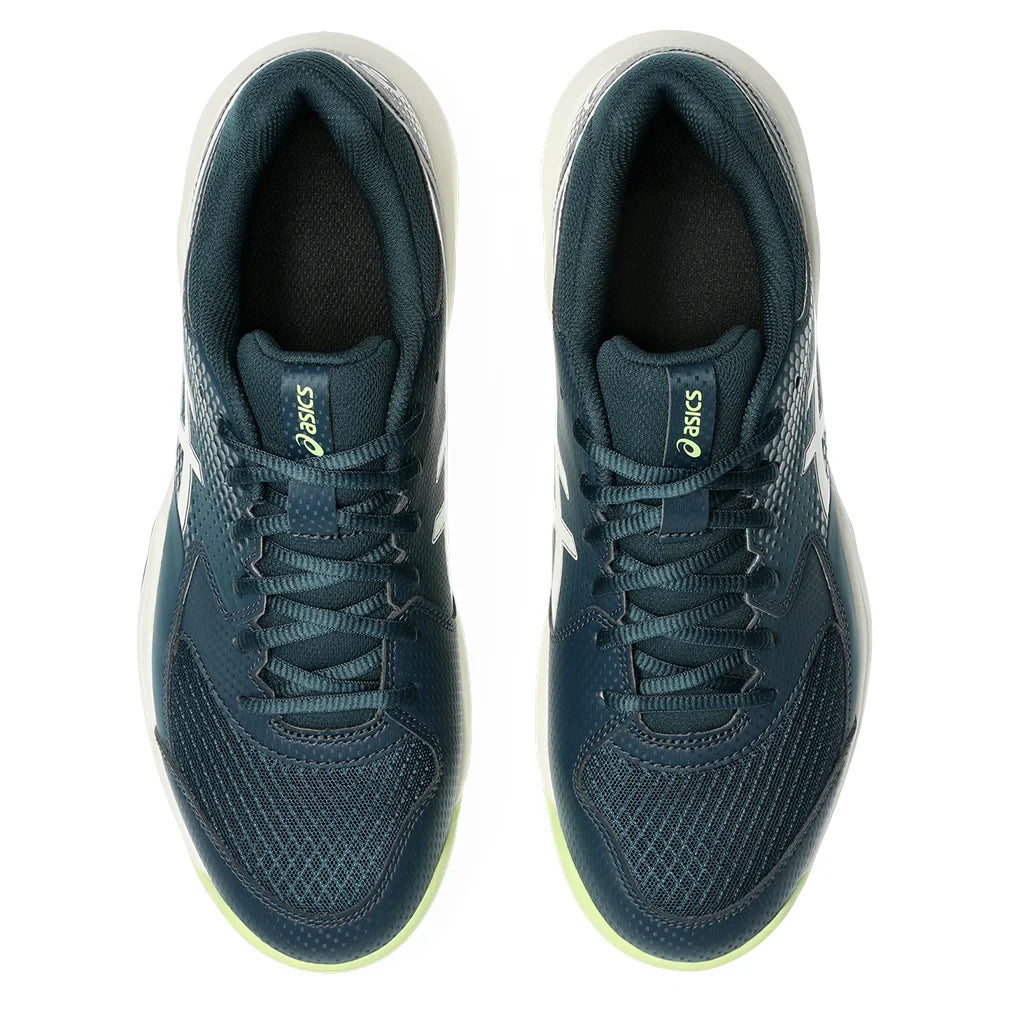 Men`s GEL-Dedicate 8 Pickleball Shoes Tranquil Teal and Cream Footwear Asics