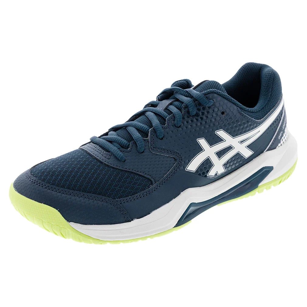 Men`s GEL-Dedicate 8 Pickleball Shoes Tranquil Teal and Cream Footwear Asics