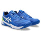 Men`s GEL-Dedicate 8 Pickleball Shoes Illusion Blue and White Footwear Asics