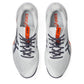Men`s Solution Speed FF 3 Clay Tennis Shoes White and Greyish Purple Footwear Asics