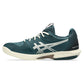 Men`s Solution Speed FF 3 Clay Tennis Shoes Saxon Green and Birch Footwear Asics