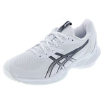 Men's Solution Speed FF 3 Tennis Shoes White and Black Footwear Asics