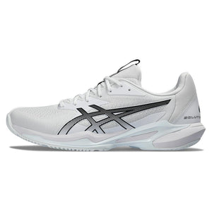 Men's Solution Speed FF 3 Tennis Shoes White and Black Footwear Asics