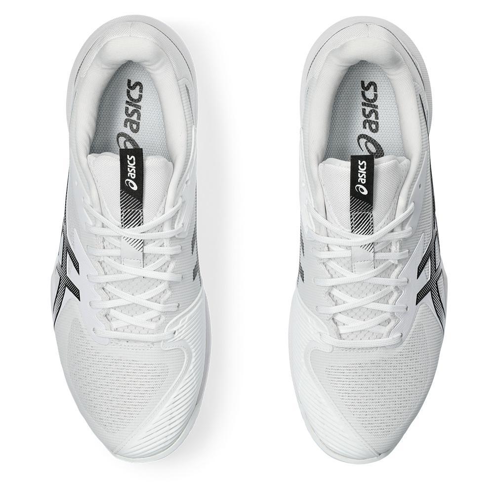 Men's Solution Speed FF 3 Tennis Shoes White and Black Footwear Asics