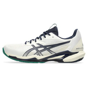 Men`s Solution Speed FF 3 Tennis Shoes Cream and Midnight Footwear Asics