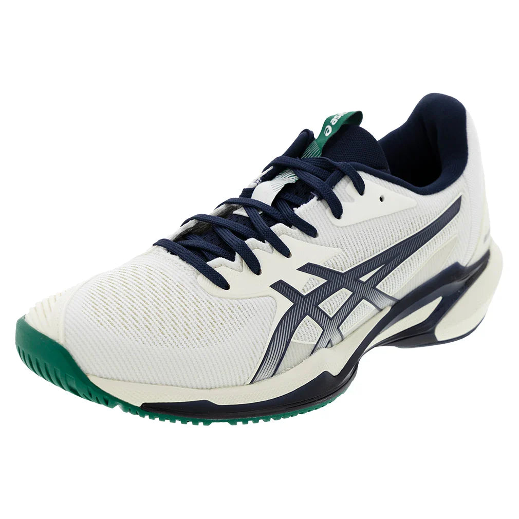 Men`s Solution Speed FF 3 Tennis Shoes Cream and Midnight Footwear Asics